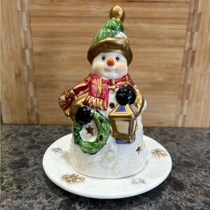 Snowman Votive Holder